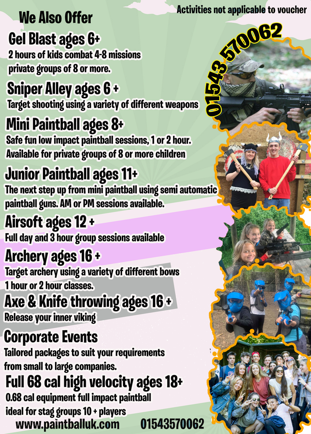 Skirmish Paintball Games Wolverhampton