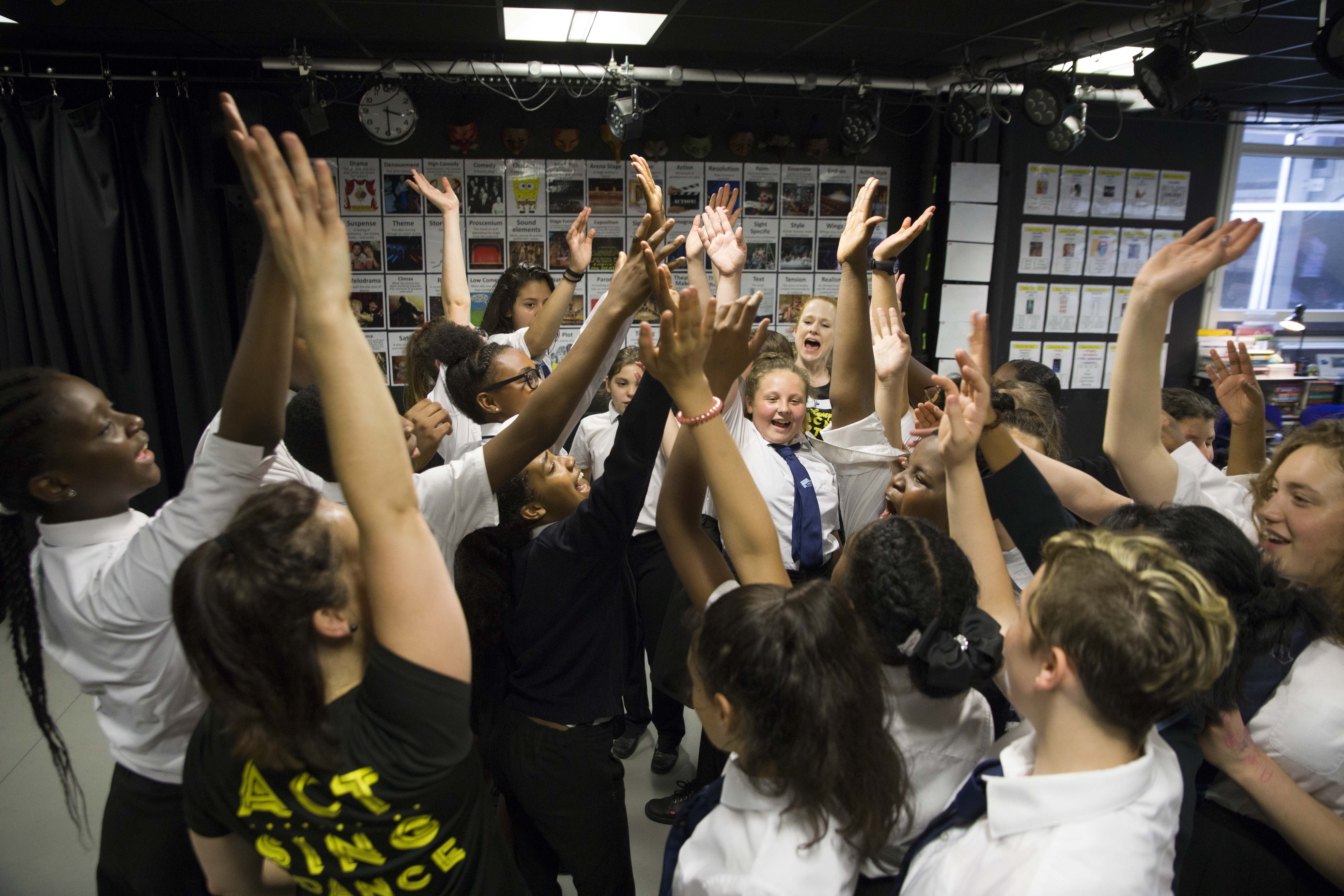 Disney's The Lion King pre show workshops